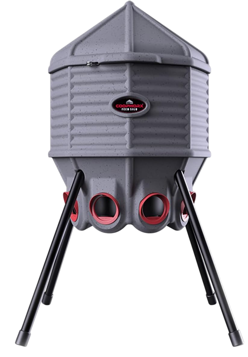 Poultry Feeder - 80 lb Capacity